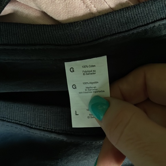 NWT Source Unknown Unisex Black Tee Shirt “Creativity” Size L - Picture 4 of 4